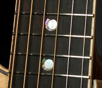 Mother of Pearl and Abalone Spiral Inlays