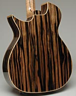 Macassar Ebony Back and Sides