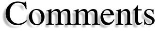 Comments